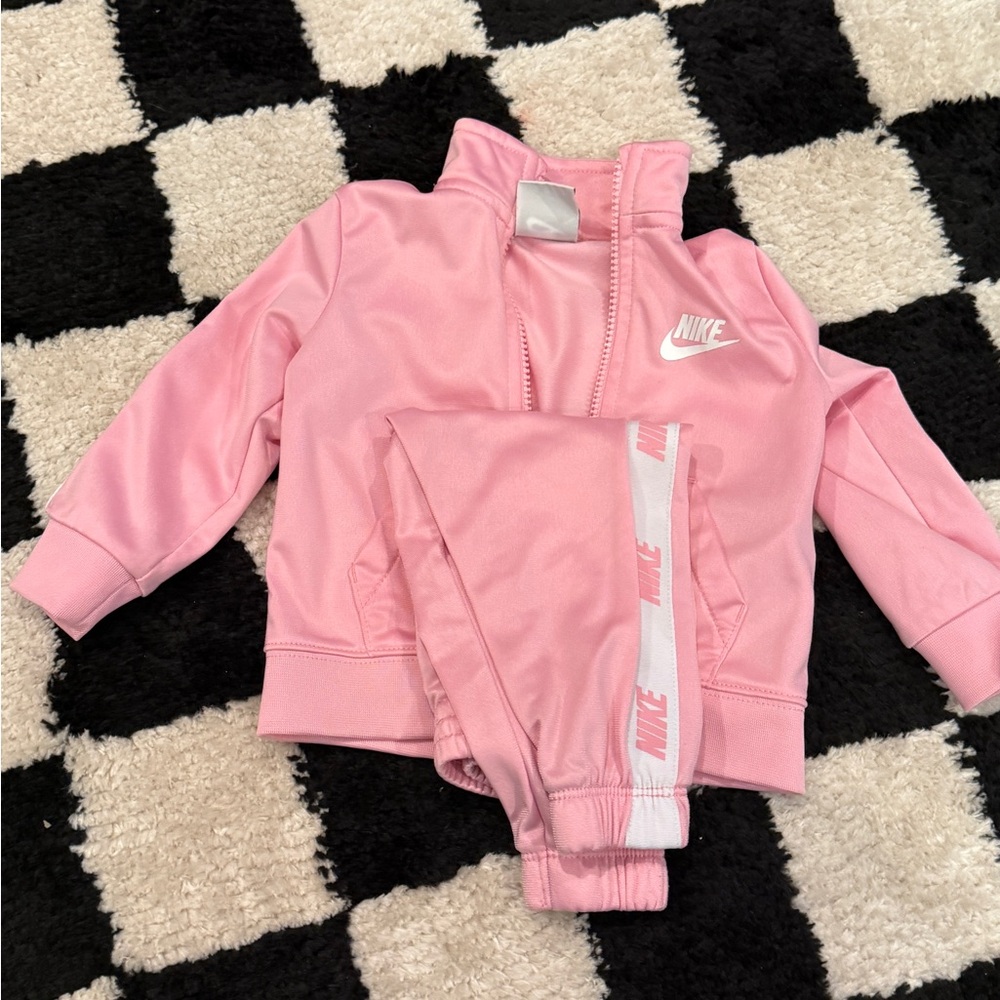 Nike Kids Pink Tracksuit Set